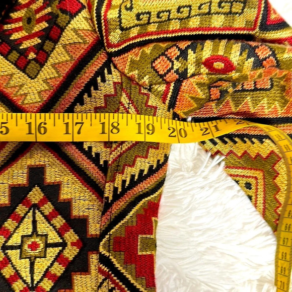 Vintage Silverado Tapestry Jacket Native American Print Made in USA - Picture 9 of 11